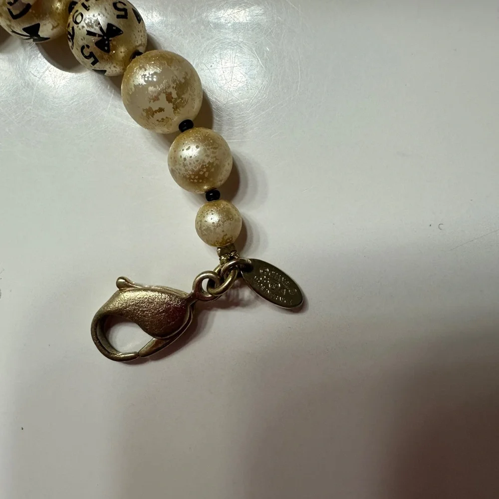 Authentic Chanel Pearl bracelet